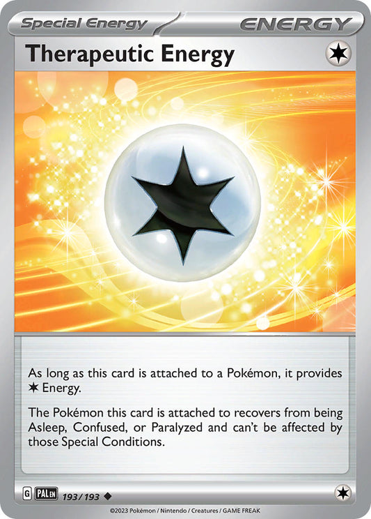 Therapeutic Energy 193/193 - POKEMON SCARLET & VIOLET: PALDEA EVOLVED - Pokemon Single Card