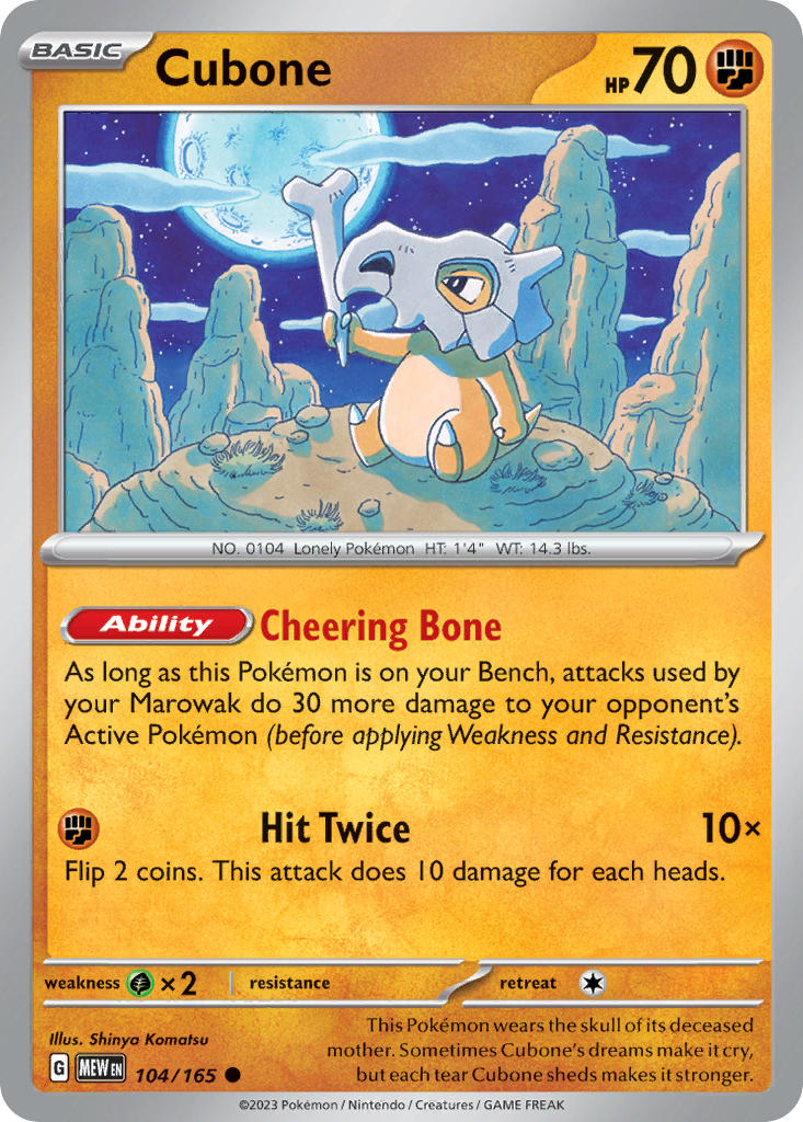 104/165 Exeggcute - SCARLET AND VIOLET: 151 - Pokemon Single Card