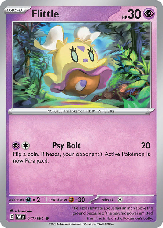 Flittle 041/091 - POKEMON SCARLET & VIOLET: PALDEAN FATES - Pokemon Single Card