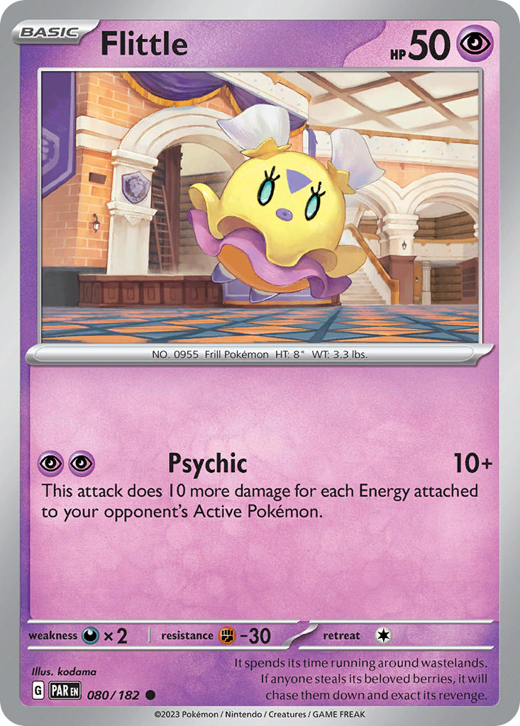 080/182 Flittle - SCARLET AND VIOLET: PARADOX RIFT - Pokemon Single Card