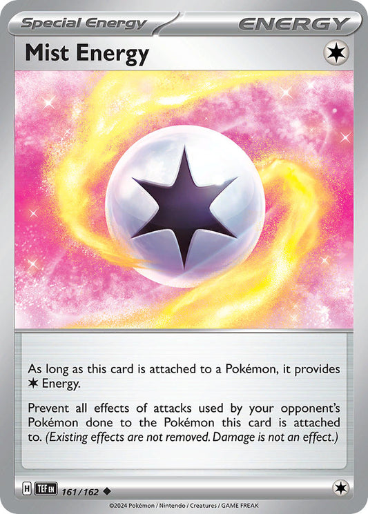 161/162 Mist Energy - SCARLET AND VIOLET: TEMPORAL FORCES - Pokemon Single Card