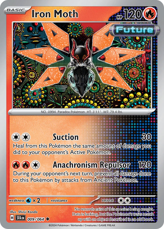 Iron Moth 009/064 - POKEMON SCARLET & VIOLET: SHROUDED FABLE - Pokemon Single Card