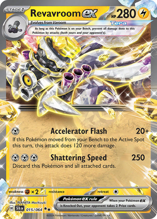 Revavroom ex 015/064 - POKEMON SCARLET & VIOLET: SHROUDED FABLE - Pokemon Single Card
