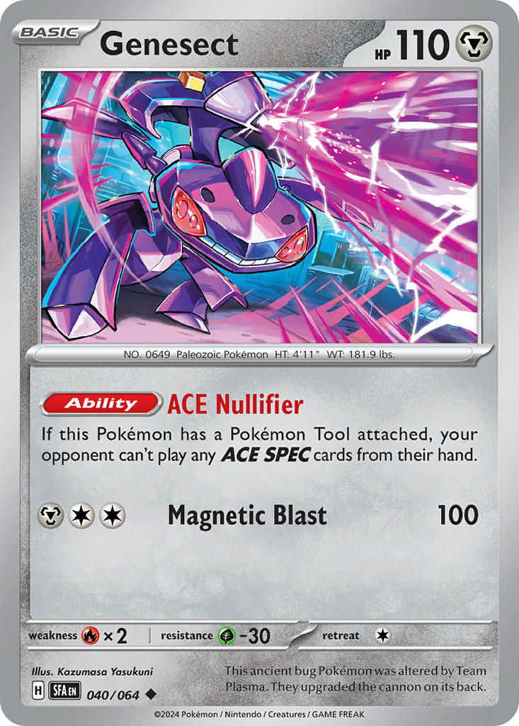 Genesect 040/064 - POKEMON SCARLET & VIOLET: SHROUDED FABLE - Pokemon Single Card