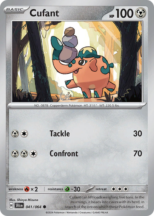 Cufant 041/064 - POKEMON SCARLET & VIOLET: SHROUDED FABLE - Pokemon Single Card
