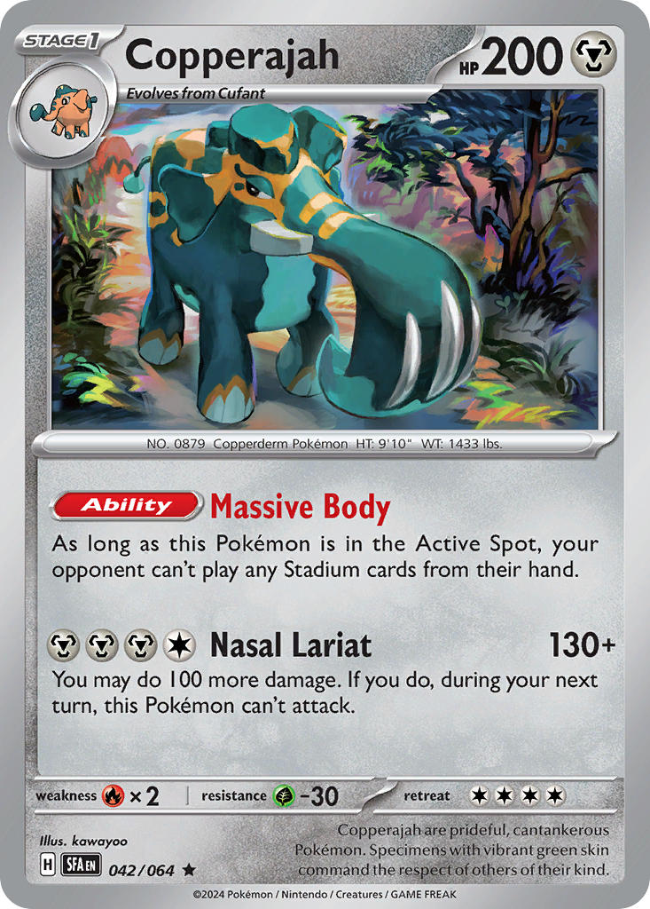 Copperajah 042/064 - POKEMON SCARLET & VIOLET: SHROUDED FABLE - Pokemon Single Card