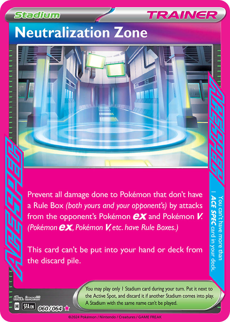 Neutralization Zone 060/064 - POKEMON SCARLET & VIOLET: SHROUDED FABLE - Pokemon Single Card