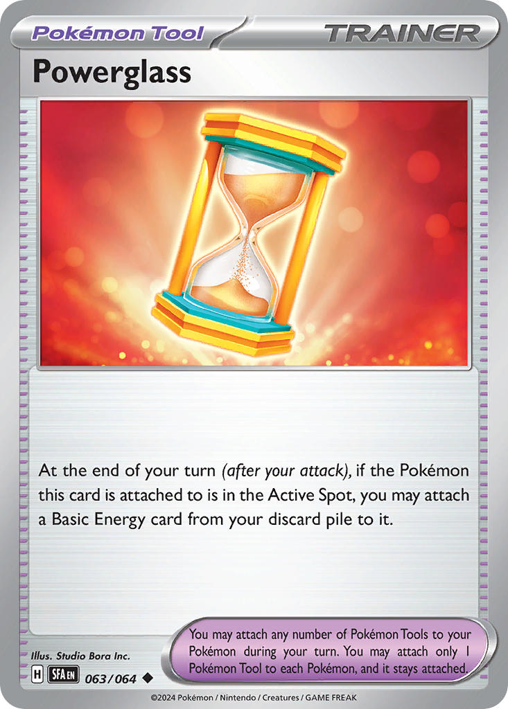 Powerglass 063/064 - POKEMON SCARLET & VIOLET: SHROUDED FABLE - Pokemon Single Card