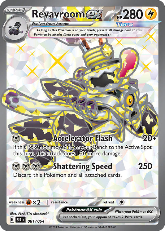 Revavroom ex 081/064 - POKEMON SCARLET & VIOLET: SHROUDED FABLE - Pokemon Single Card