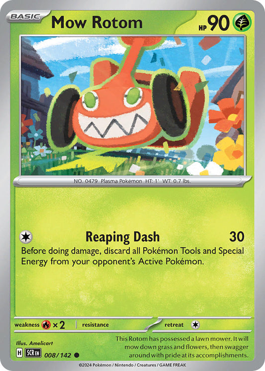 Mow Rotom 008/142 - POKEMON SCARLET & VIOLET: STELLAR CROWN