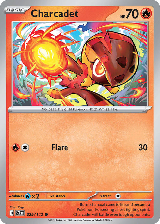Charcadet 029/142 - POKEMON SCARLET & VIOLET: STELLAR CROWN