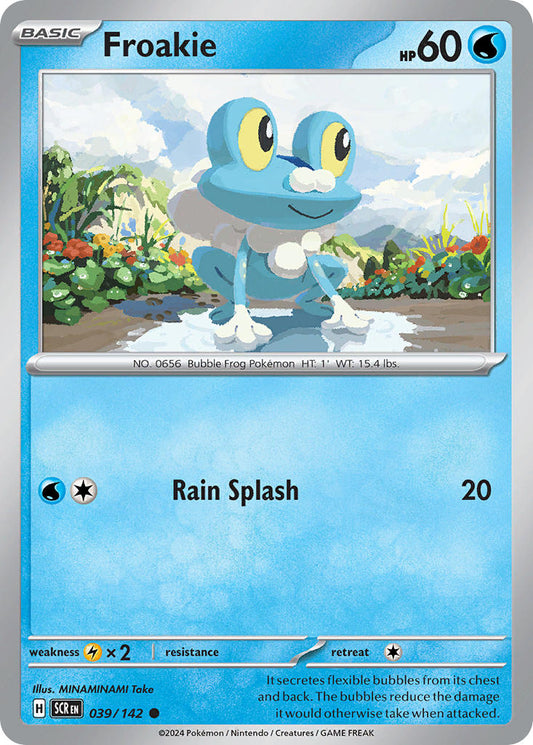 Froakie 039/142 - POKEMON SCARLET & VIOLET: STELLAR CROWN