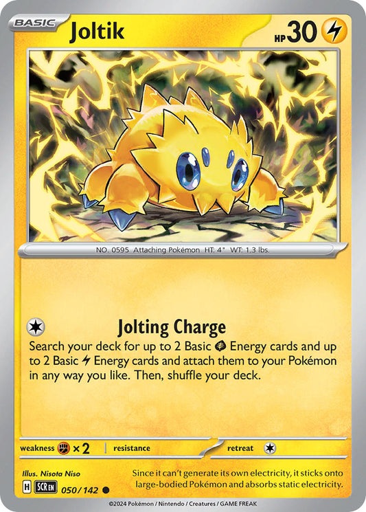 Joltik 050/142 - POKEMON SCARLET & VIOLET: STELLAR CROWN