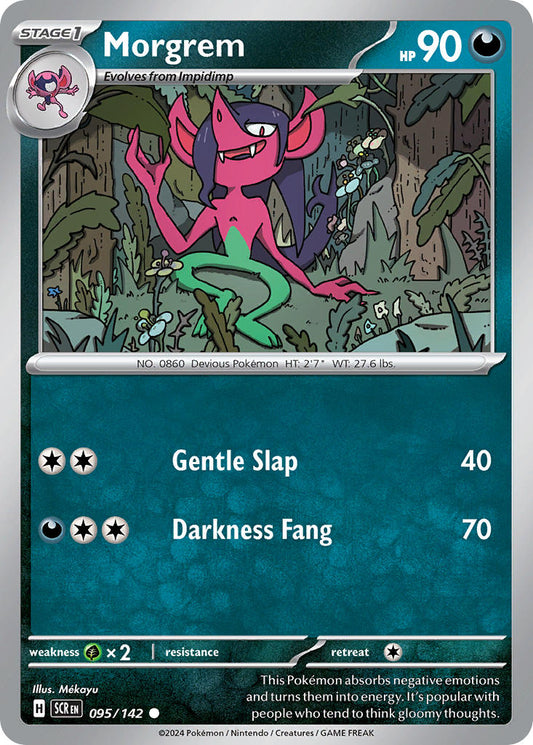 Morgrem 095/142 - POKEMON SCARLET & VIOLET: STELLAR CROWN