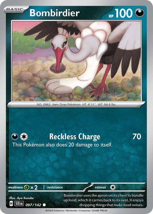Bombirdier 097/142 - POKEMON SCARLET & VIOLET: STELLAR CROWN