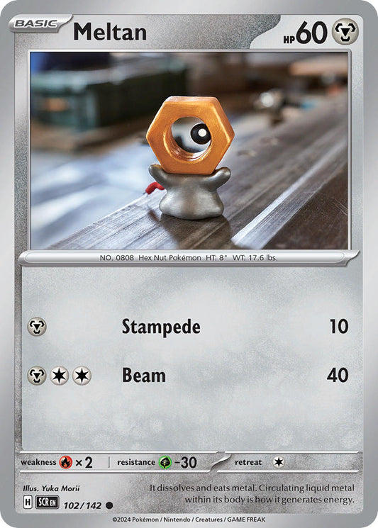 Meltan 102/142 - POKEMON SCARLET & VIOLET: STELLAR CROWN