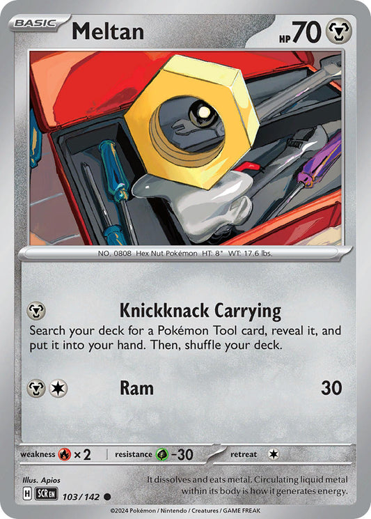 Meltan 103/142 - POKEMON SCARLET & VIOLET: STELLAR CROWN