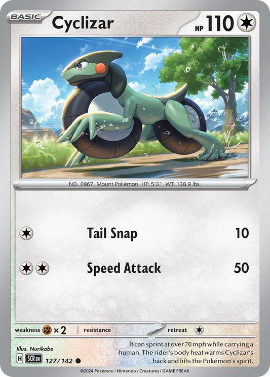 Cyclizar 127/142 - POKEMON SCARLET & VIOLET: STELLAR CROWN