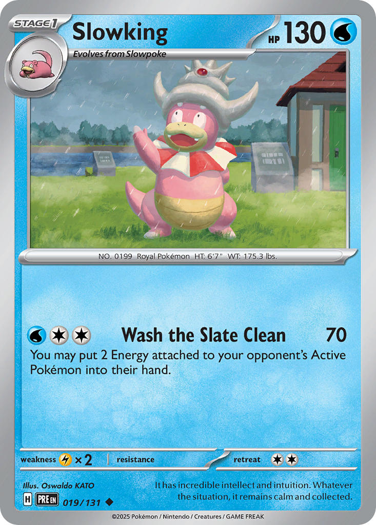 019/131 Slowking - SCARLET & VIOLET: PRISMATIC EVOLUTIONS - Pokemon Single Card