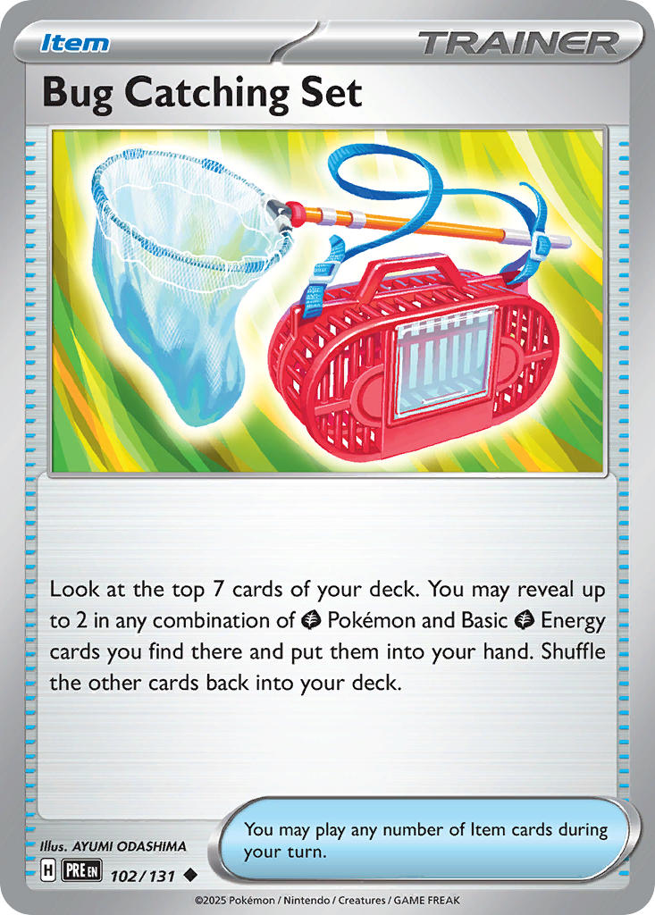102/131 Bug Catching Set - SCARLET & VIOLET: PRISMATIC EVOLUTIONS - Pokemon Single Card