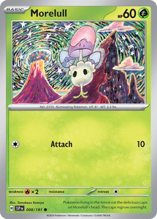 Morelull 008/191 - POKEMON SCARLET & VIOLET: SURGING SPARKS