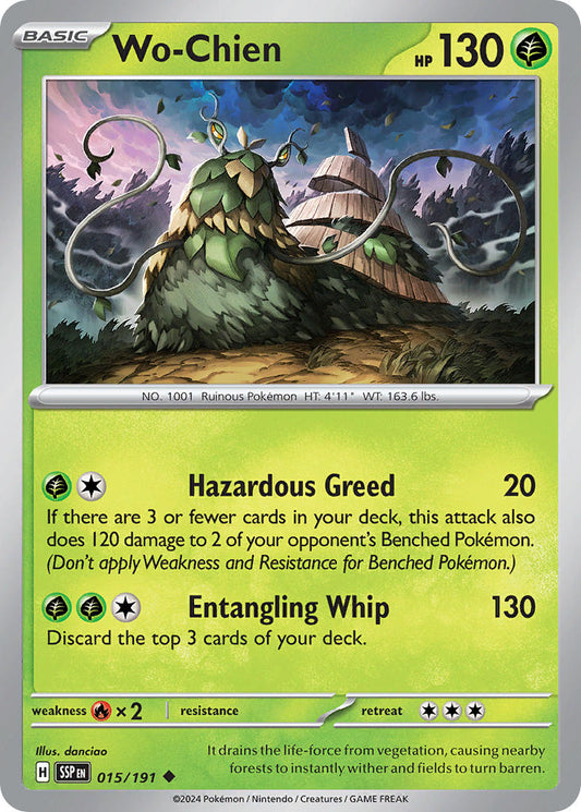 Wo-chien 015/191 - POKEMON SCARLET & VIOLET: SURGING SPARKS