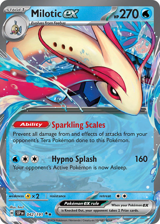Milotic ex 042/191 - POKEMON SCARLET & VIOLET: SURGING SPARKS
