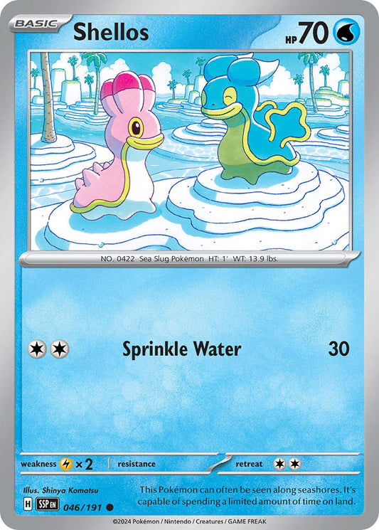 Shellos 046/191 - POKEMON SCARLET & VIOLET: SURGING SPARKS