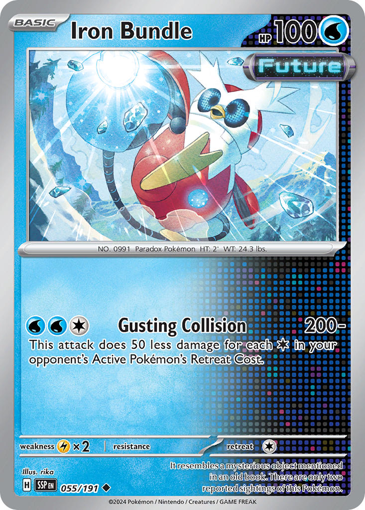 Iron Bundle 055/191 - POKEMON SCARLET & VIOLET: SURGING SPARKS