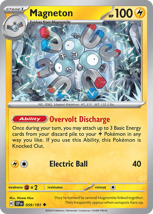 Magneton 059/191 - POKEMON SCARLET & VIOLET: SURGING SPARKS