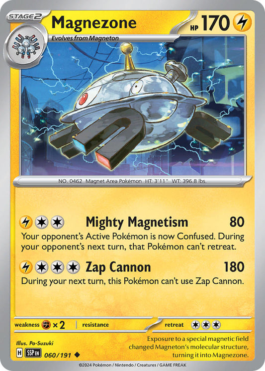 Magnezone 060/191 - POKEMON SCARLET & VIOLET: SURGING SPARKS