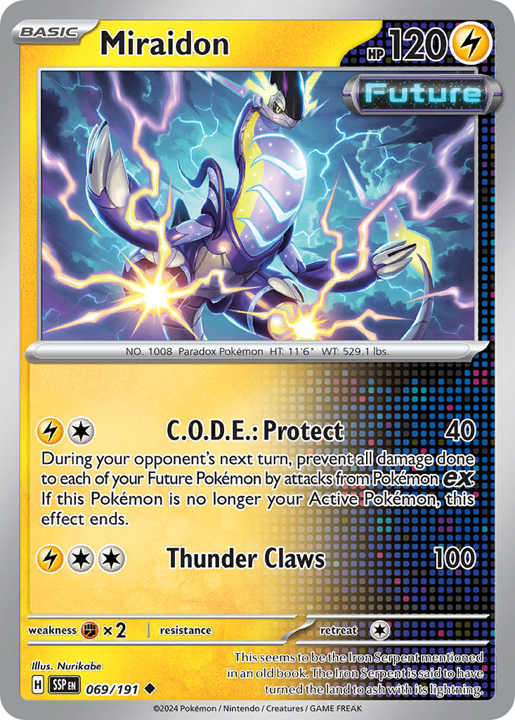 Miraidon 069/191 - POKEMON SCARLET & VIOLET: SURGING SPARKS