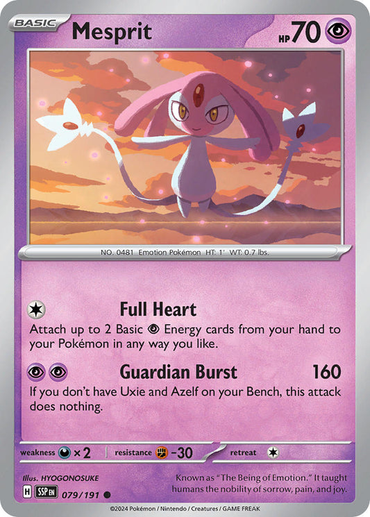 Mesprit 079/191 - POKEMON SCARLET & VIOLET: SURGING SPARKS