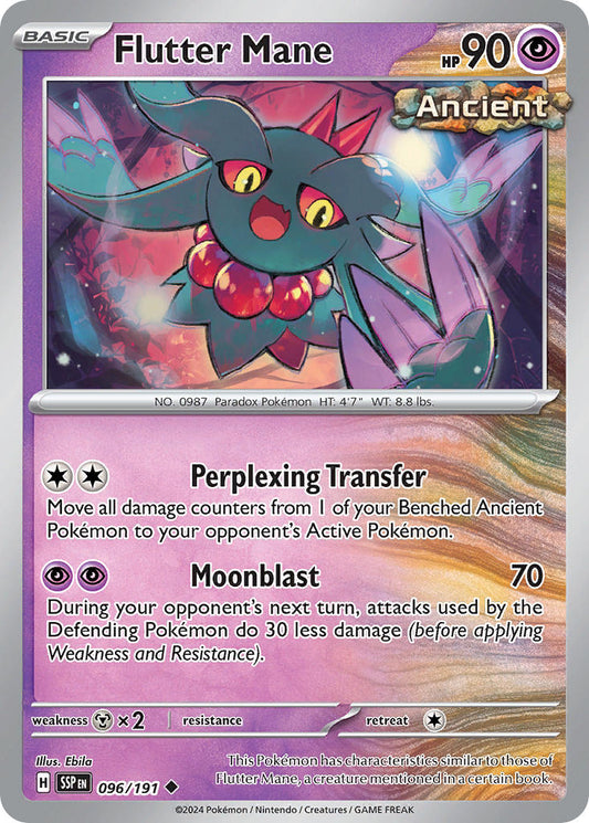Flutter Mane 096/191 - POKEMON SCARLET & VIOLET: SURGING SPARKS