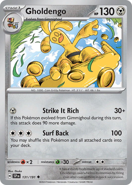 Gholdengo 131/191 - POKEMON SCARLET & VIOLET: SURGING SPARKS