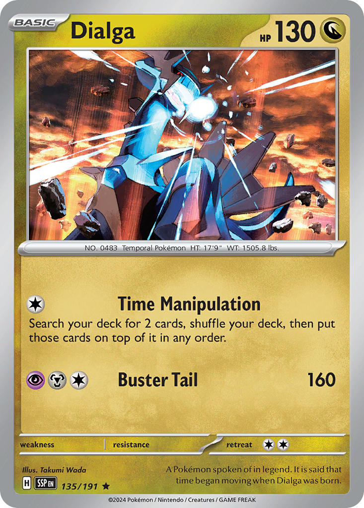 Dialga 135/191 - POKEMON SCARLET & VIOLET: SURGING SPARKS