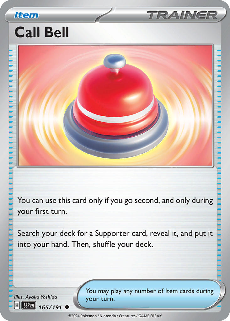 Call Bell 165/191 - POKEMON SCARLET & VIOLET: SURGING SPARKS