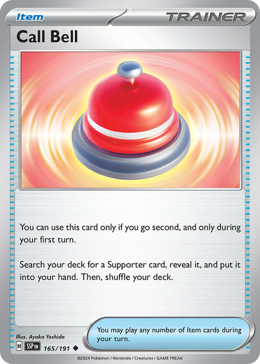 Call Bell 165/191 - POKEMON SCARLET & VIOLET: SURGING SPARKS
