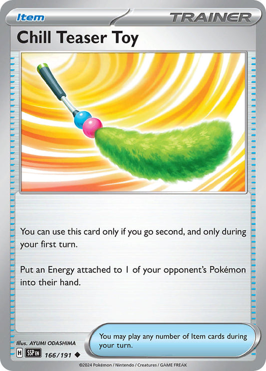 Chill Teaser Toy 166/191 - POKEMON SCARLET & VIOLET: SURGING SPARKS
