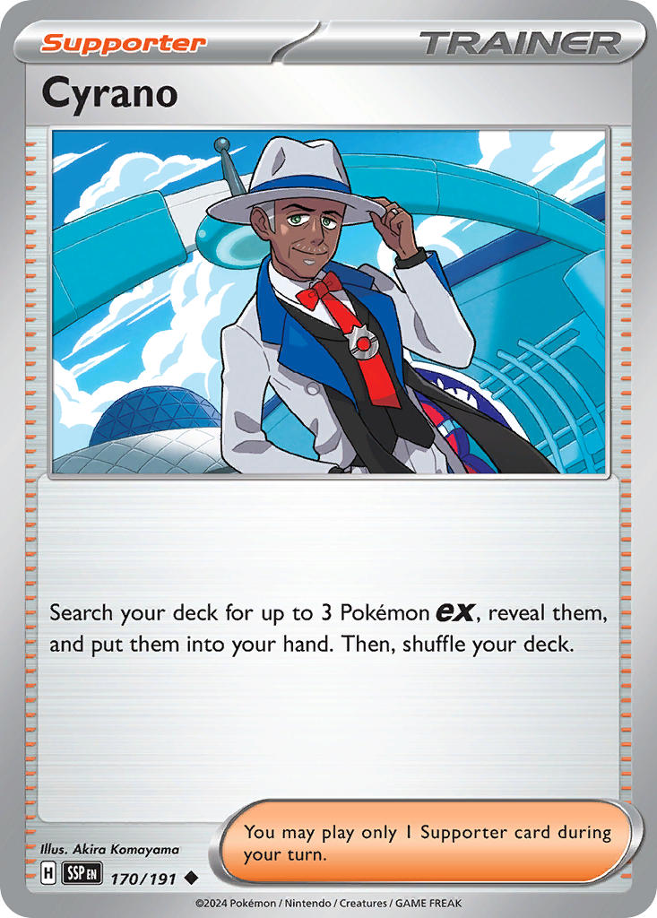Cyrano 170/191 - POKEMON SCARLET & VIOLET: SURGING SPARKS