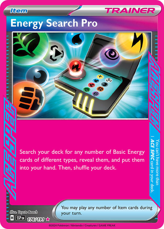 Energy Search Pro 176/191 - POKEMON SCARLET & VIOLET: SURGING SPARKS