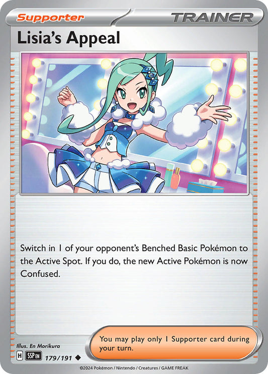 Lisia's Appeal 179/191 - POKEMON SCARLET & VIOLET: SURGING SPARKS