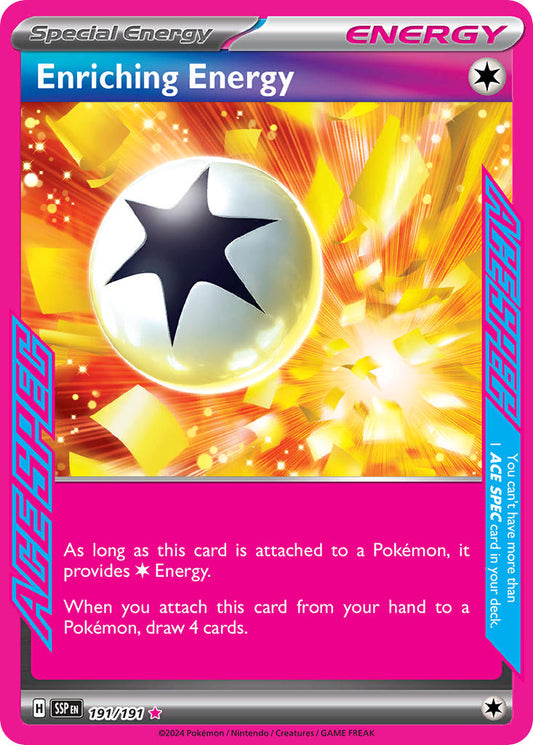 Enriching Energy 191/191 - POKEMON SCARLET & VIOLET: SURGING SPARKS
