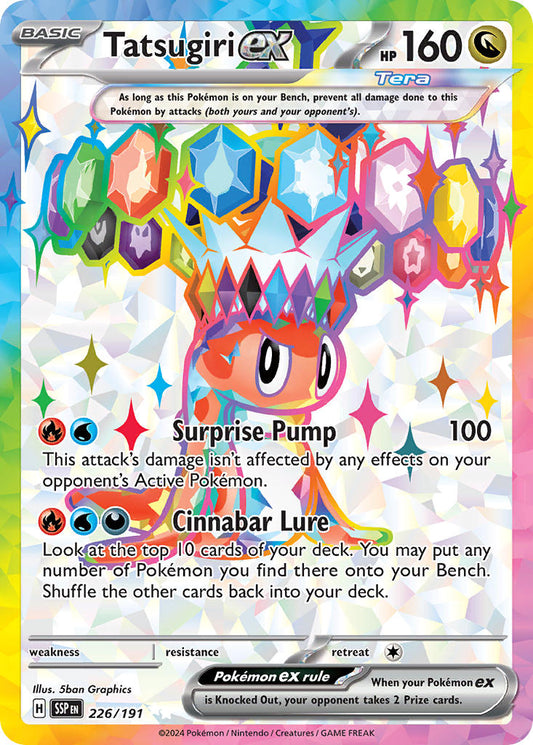 Tatsugiri ex 226/191 - POKEMON SCARLET & VIOLET: SURGING SPARKS - Pokemon Single Card