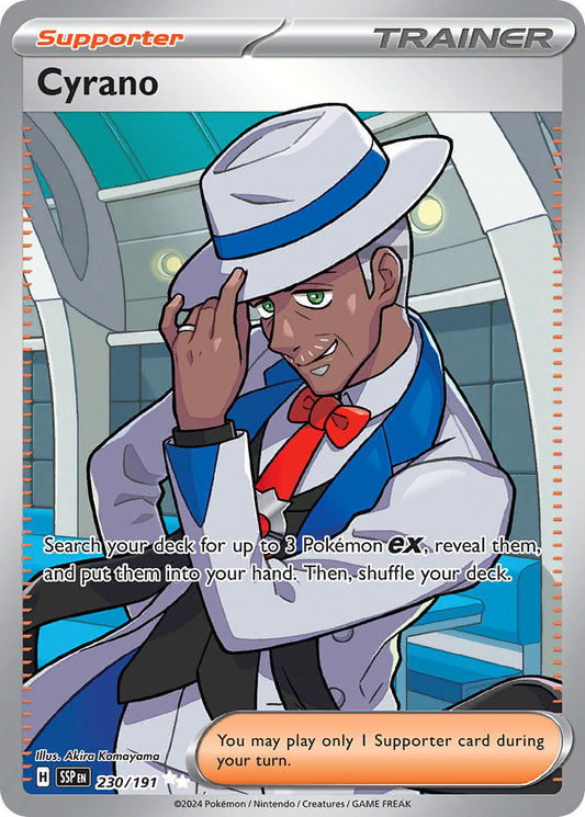 Cyrano 230/191 - POKEMON SCARLET & VIOLET: SURGING SPARKS - Pokemon Single Card