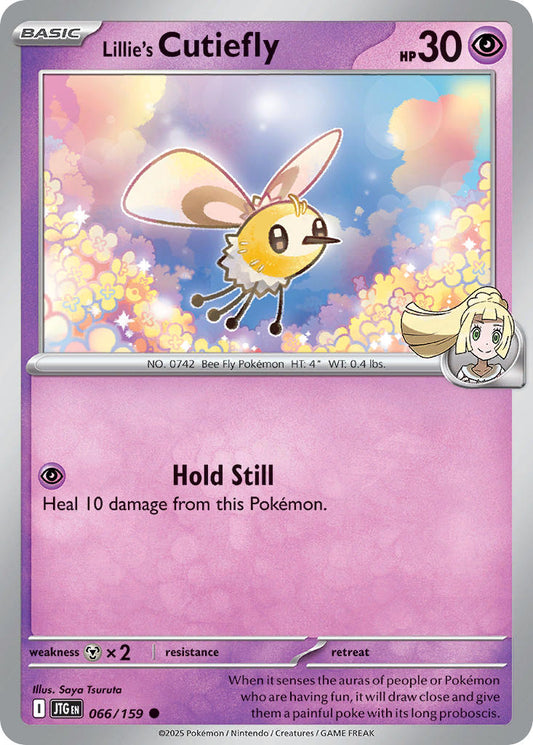 Lillie's Cutiefly 066/159 - POKEMON SCARLET & VIOLET: JOURNEY TOGETHER