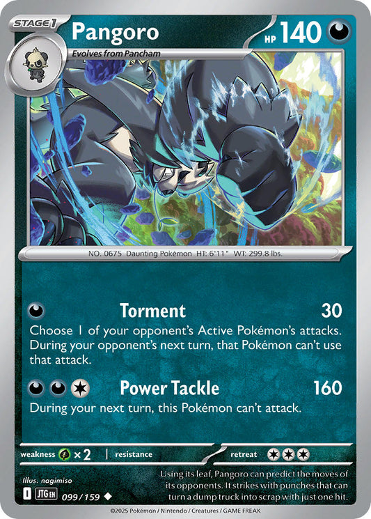 Pangoro 099/159 - POKEMON SCARLET & VIOLET: JOURNEY TOGETHER