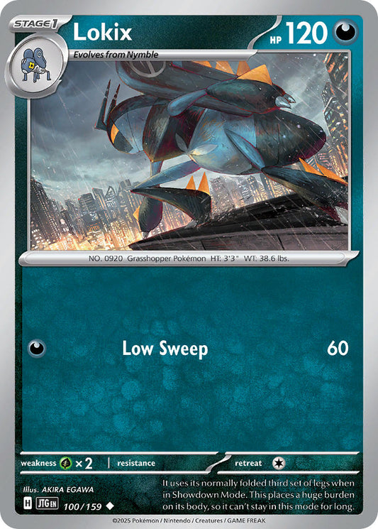 Lokix 100/159 - POKEMON SCARLET & VIOLET: JOURNEY TOGETHER