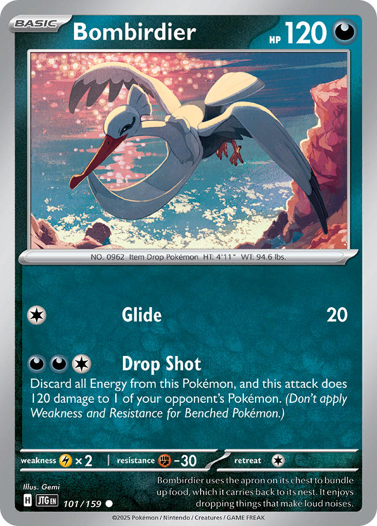 Bombirdier 101/159 - POKEMON SCARLET & VIOLET: JOURNEY TOGETHER
