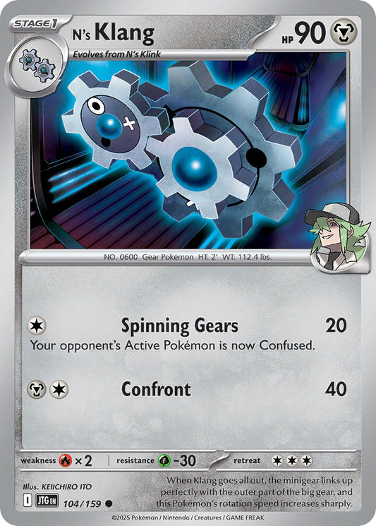 N's Klang 104/159 - POKEMON SCARLET & VIOLET: JOURNEY TOGETHER